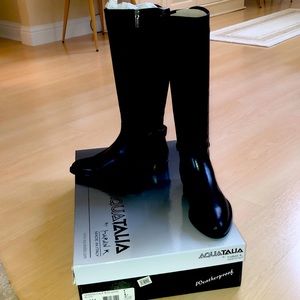 NWT AQUATALIA GIANNA Leather Boot.